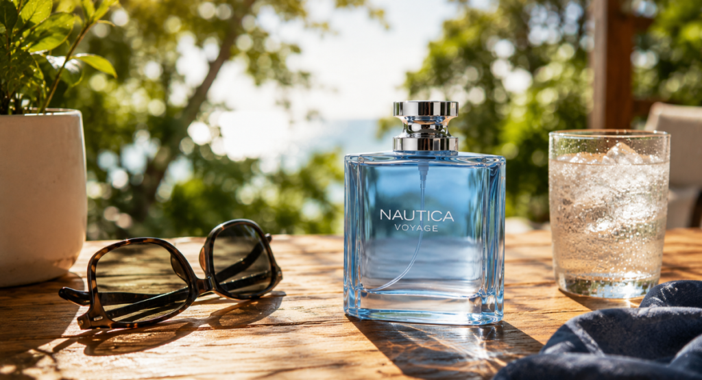 Spring and summer are where Nautica Voyage truly shines — warm weather amplifies every note.