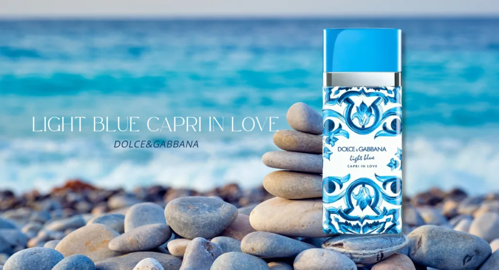 Light Blue Capri In Love
