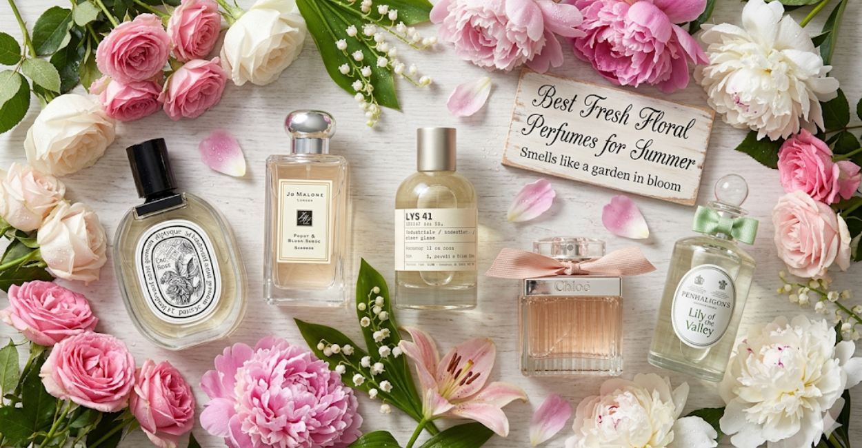 8 Fresh Floral Perfumes for Summer That Smell Like a Garden in Bloom