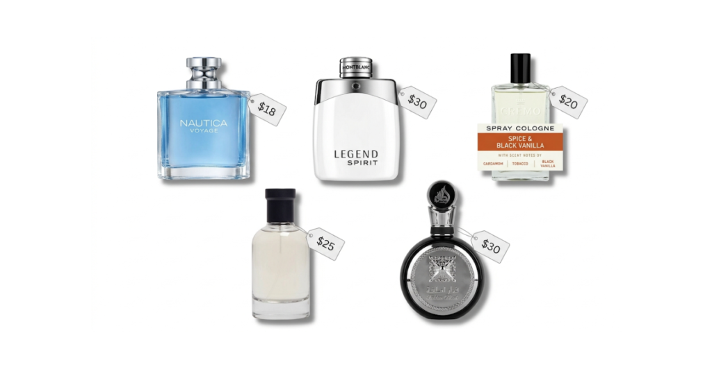Five best budget everyday fragrances under $50 including Nautica Voyage and Montblanc Legend Spirit