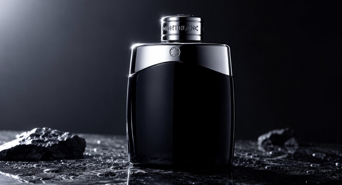 Mont Blanc Legend EDT black silver bottle cinematic hero fragrance review 2026