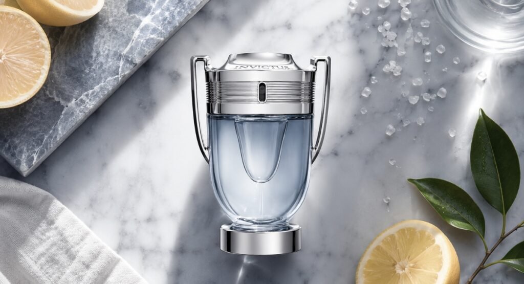 Invictus EDT Paco Rabanne quick verdict summary card with rating and price