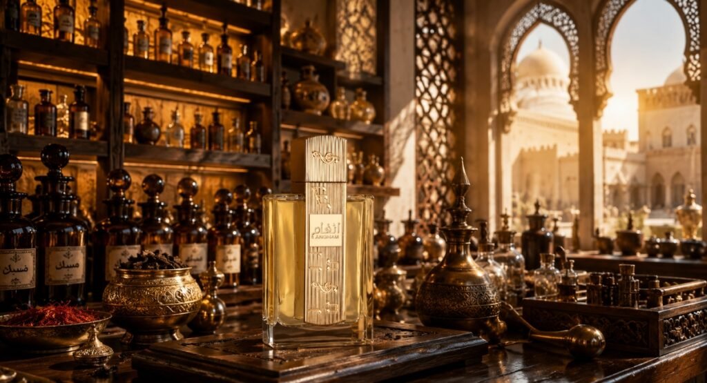 Lattafa Perfumes Dubai brand story fragrance house heritage Arabian luxury
