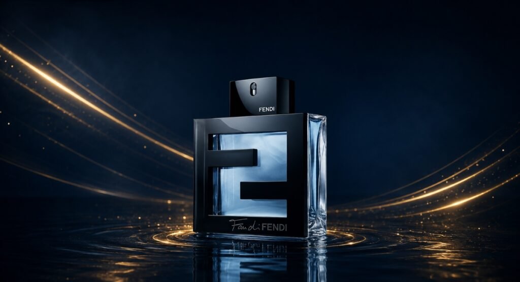 Fan di Fendi Acqua for men affiliate banner navy and gold