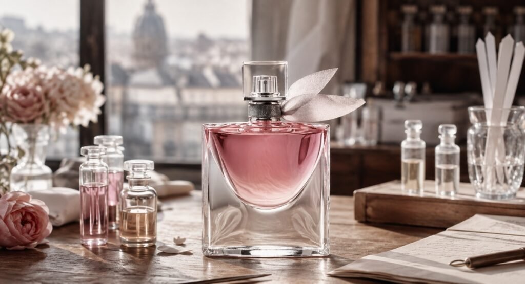 Lancôme La Vie Est Belle brand story and perfumer collaboration
