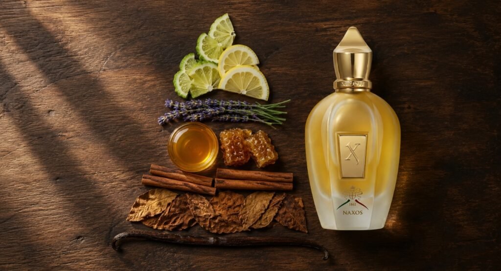 Xerjoff Naxos fragrance notes pyramid bergamot honey tobacco vanilla
