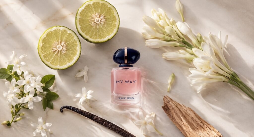 Giorgio Armani My Way EDP fragrance notes bergamot tuberose vanilla
