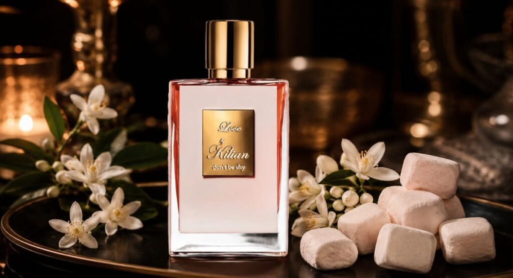 By Kilian Love Don't Be Shy
Elegant black perfume bottle with orange blossom and marshmallow
